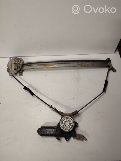 Mitsubishi Pajero Front door window regulator with motor MB617476