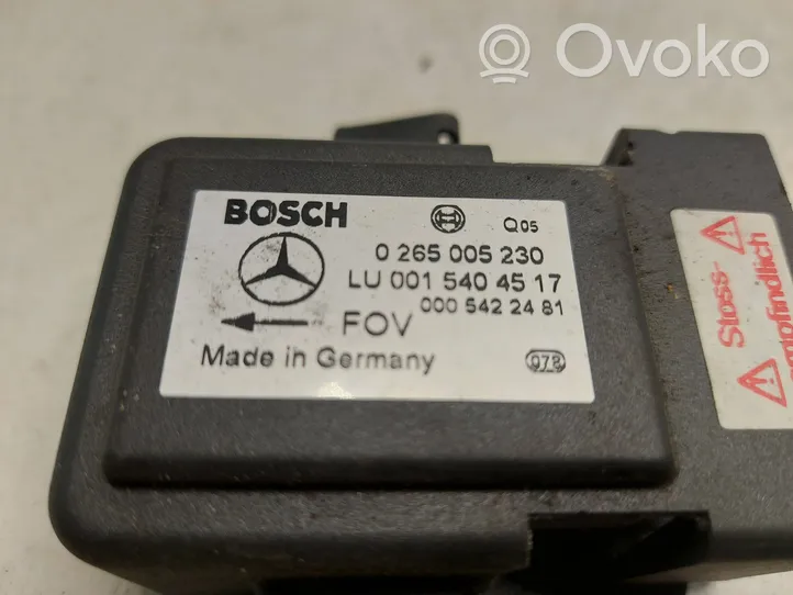 Mercedes-Benz S W220 ESP Drehratensensor Querbeschleunigungssensor 0265005230