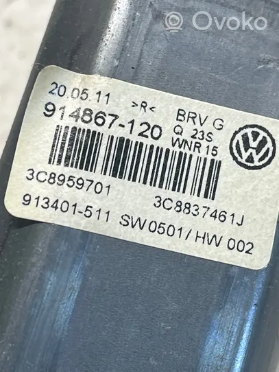 Volkswagen PASSAT CC Moteur de lève-vitre de porte avant 3C8837461J