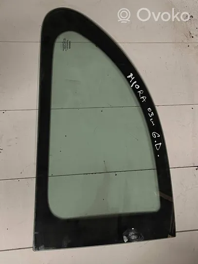 Nissan Micra Rear side window/glass HNRR036A