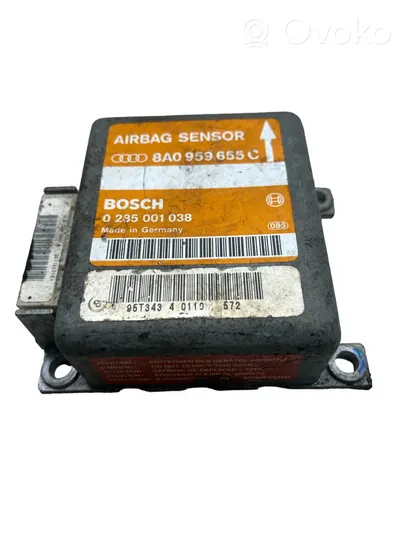 Audi A6 S6 C4 4A Module de contrôle airbag 8A0959655C