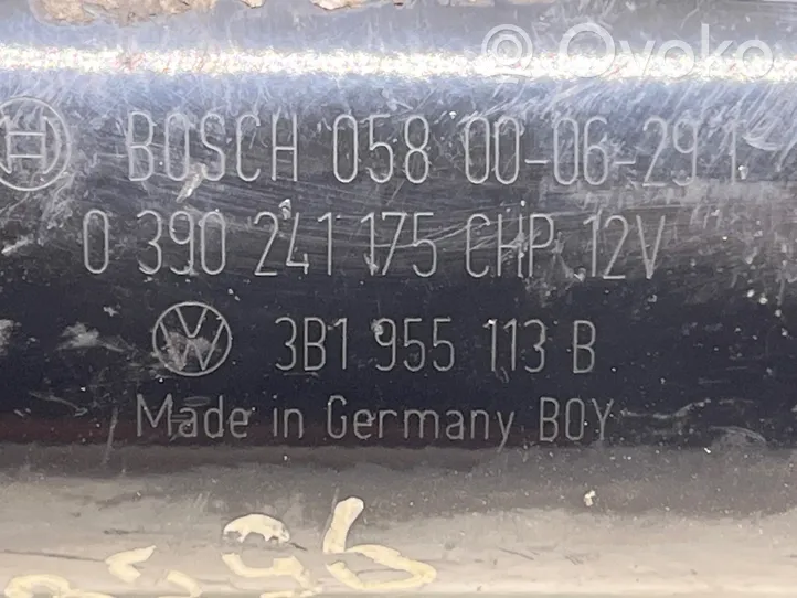 Volkswagen PASSAT B5 Pyyhkimen moottori 3B1955113B