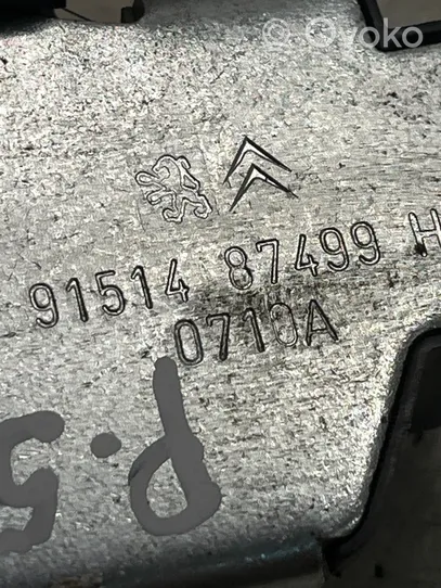 Peugeot 5008 Aizmugurējā pārsega slēdzene 9151487499