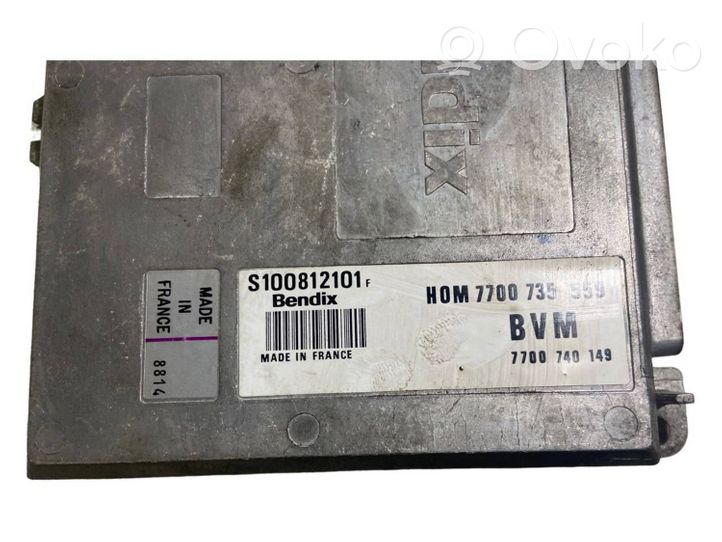 Renault 21 Unité de commande, module ECU de moteur 7700735559