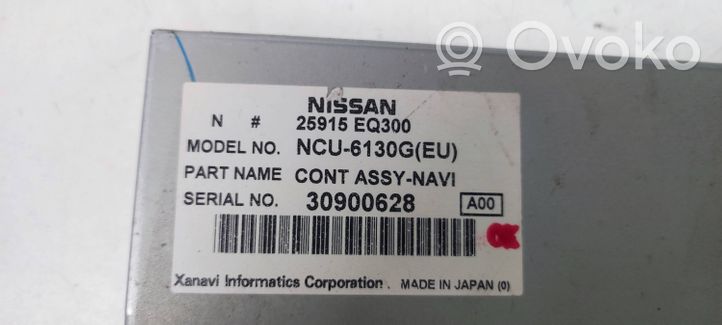Nissan X-Trail T30 Unité de navigation Lecteur CD / DVD 25915EQ300