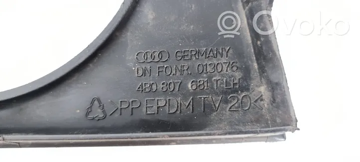 Audi A6 S6 C5 4B Priešrūkinio žibinto apdaila/ grotelės 4B0807681T