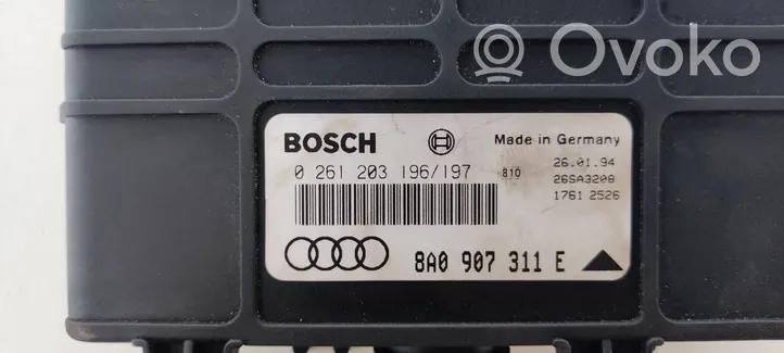 Audi 80 90 S2 B4 Sterownik / Moduł ECU 8A0907311E