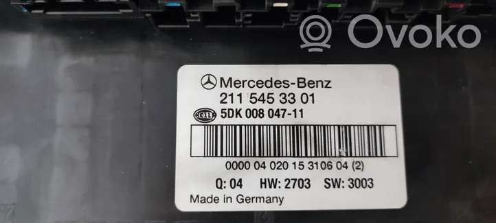 Mercedes-Benz E W211 Mukavuusmoduuli 2115453301