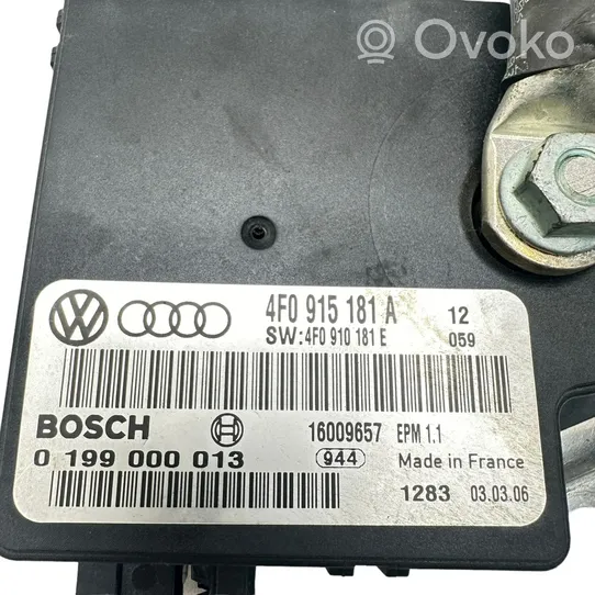 Audi A6 S6 C6 4F Unité de contrôle à bord d'alimentation 4F0915181A