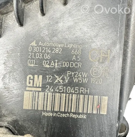 Opel Zafira B Faro/fanale 0301214282