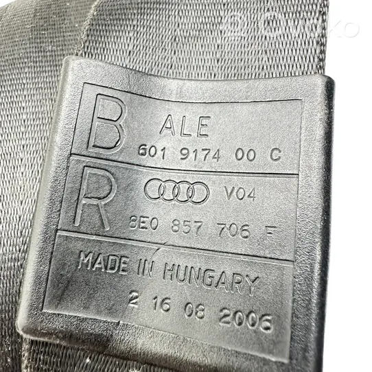 Audi A4 S4 B7 8E 8H Pas bezpieczeństwa fotela przedniego 8E0857706F