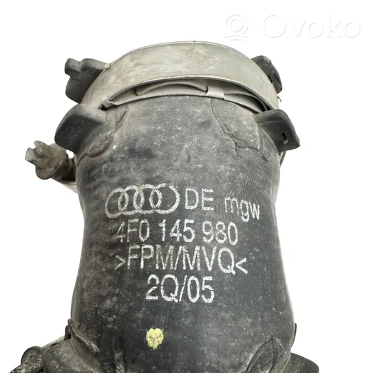 Audi A6 S6 C6 4F Tube d'admission de tuyau de refroidisseur intermédiaire 4F0145980