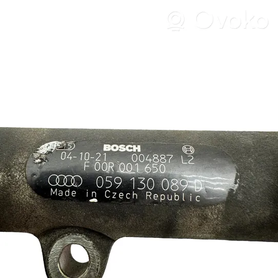 Audi A6 S6 C6 4F Listwa wtryskowa 059130089D