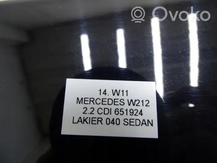 Mercedes-Benz E AMG W212 Portellone posteriore/bagagliaio LAKIER