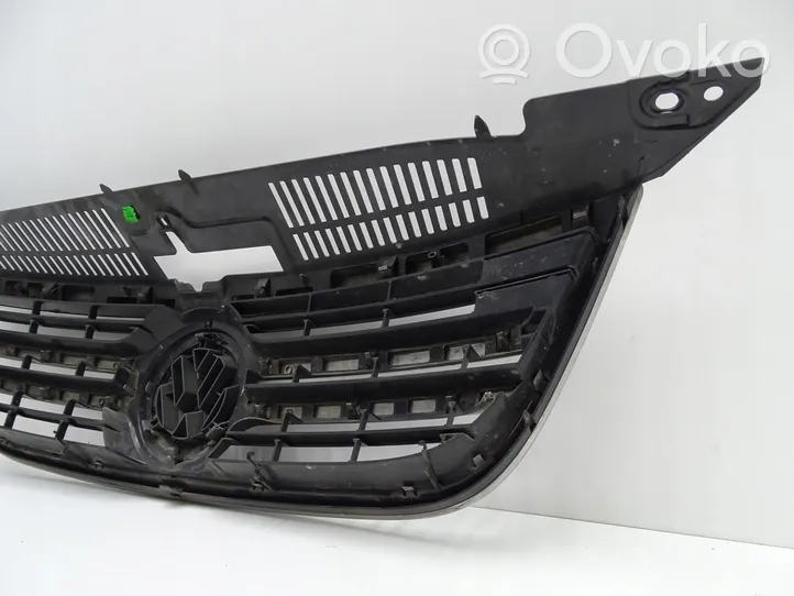 Volkswagen Tiguan Front bumper upper radiator grill 5N0853653A