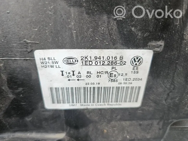 Volkswagen Caddy Lampa przednia 2K1941016B