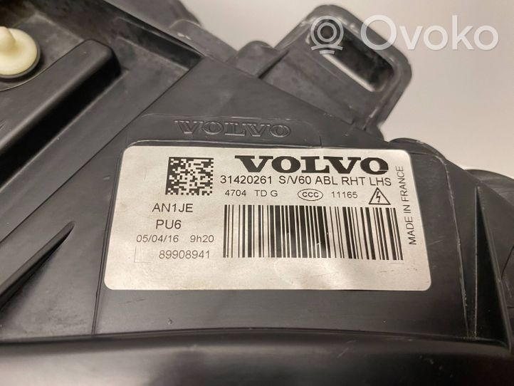 Volvo V60 Phare frontale 31420261