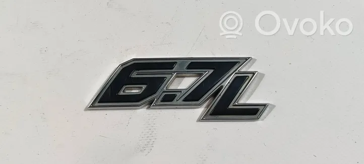 Ford F350 Litery / Emblematy na błotnik przedni 