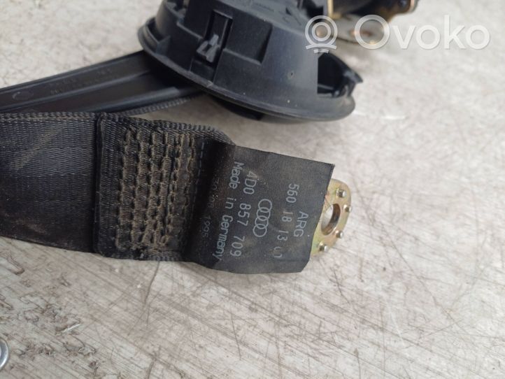 Audi A8 S8 D2 4D Rear seatbelt 4D0857709