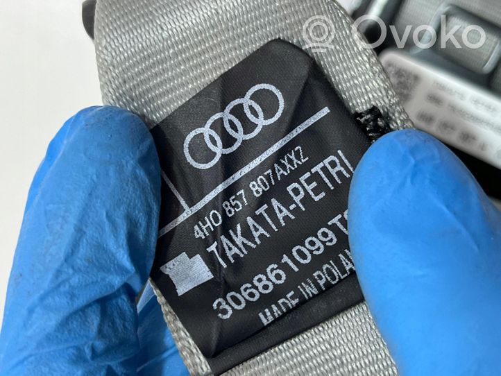 Audi A8 S8 D2 4D Garniture, adapteur de ceinture de sécurité 4H0857807A   | 6847563406