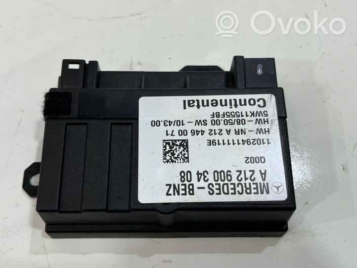 Mercedes-Benz C W204 Polttoainepumpun rele A2129003408 | 888.112.224