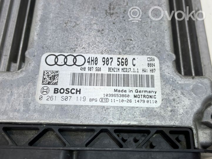 Audi A8 S8 D4 4H Moottorin ohjainlaite/moduuli (käytetyt) 4H0907560C l 888.119.400