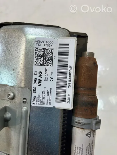 Volkswagen PASSAT B8 Poduszka powietrzna Airbag chroniąca kolana 3G2880842E