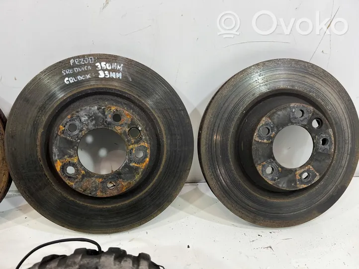 Porsche Cayenne (92A) Set dischi freno e pinze 