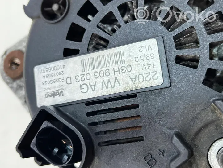 Porsche Cayenne (92A) Generatore/alternatore 03H903023D