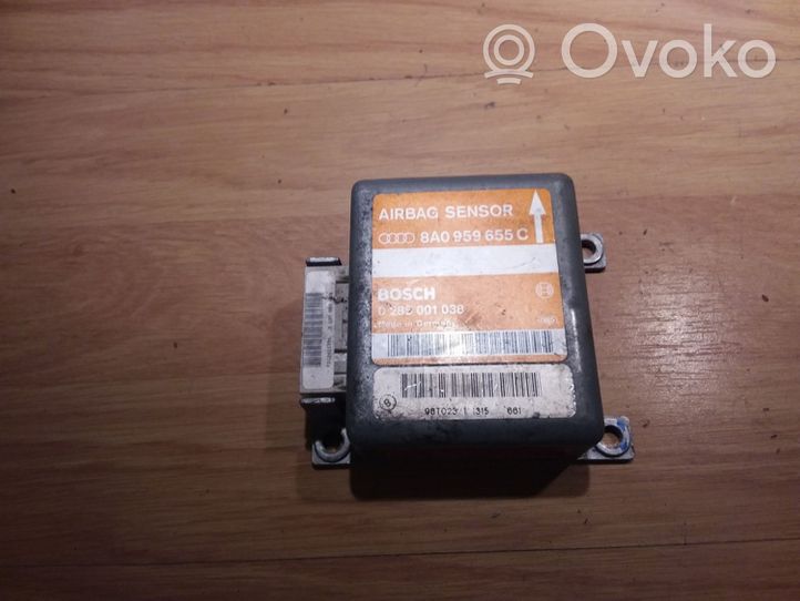 Audi A6 S6 C4 4A Module de contrôle airbag 8A0959655C