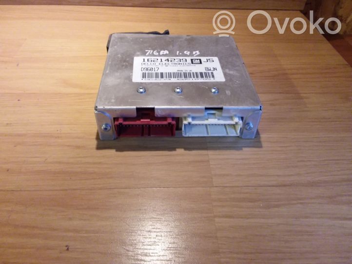 Opel Tigra A Calculateur moteur ECU 16214239