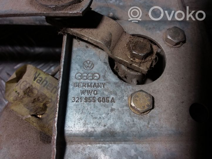 Volkswagen PASSAT B2 Mechanizm i silniczek wycieraczek szyby przedniej / czołowej 321955605A