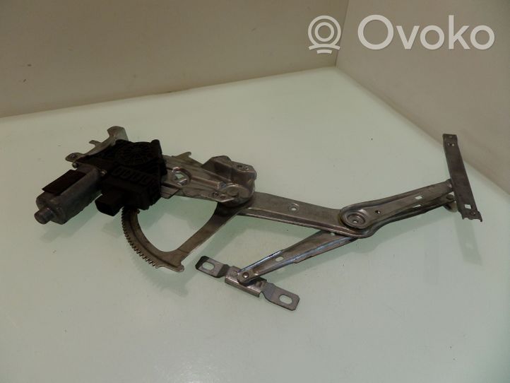 Opel Astra H Front door window regulator with motor 13101479