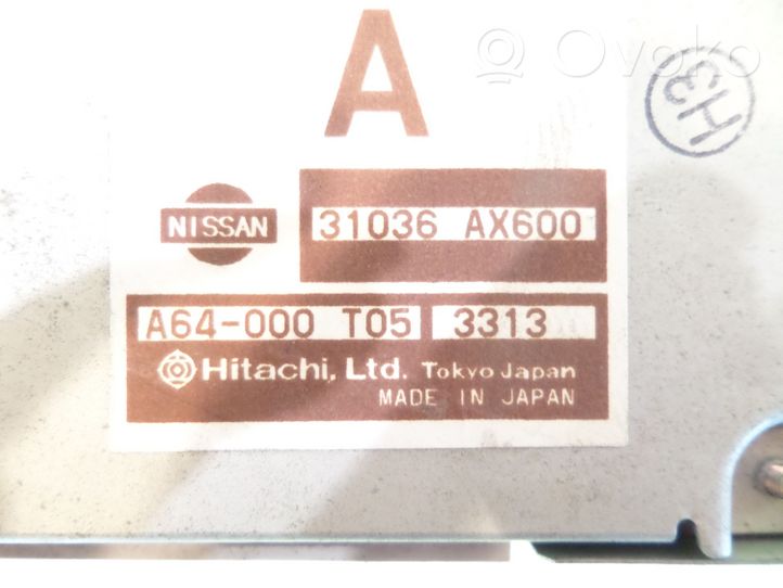 Nissan Micra Sterownik / Moduł skrzyni biegów 31036AX600