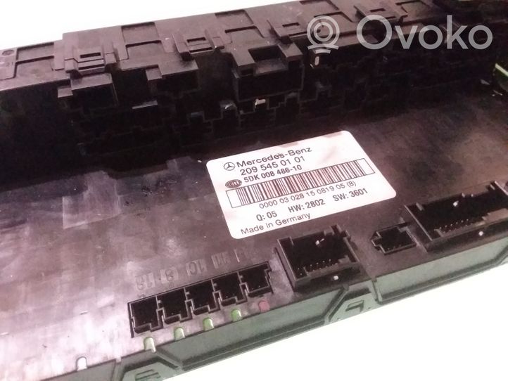 Mercedes-Benz C W203 Module de fusibles 2095450101