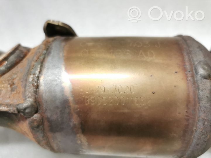 Volkswagen Golf VI Filtro antiparticolato catalizzatore/FAP/DPF 036131703J