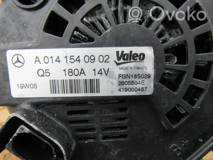 Mercedes-Benz ML W166 Alternator 0141540902