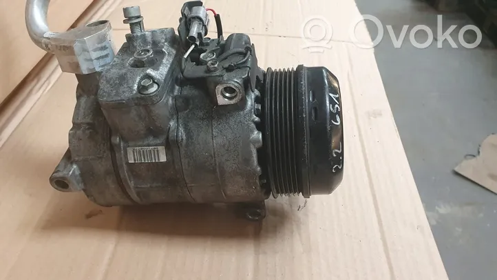 Mercedes-Benz SLK R172 Ilmastointilaitteen kompressorin pumppu (A/C) 4471606020