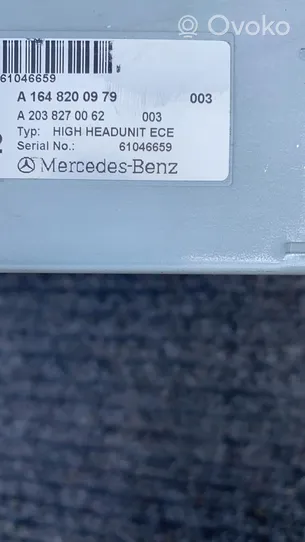 Mercedes-Benz ML W164 Unité principale radio / CD / DVD / GPS A1648200979