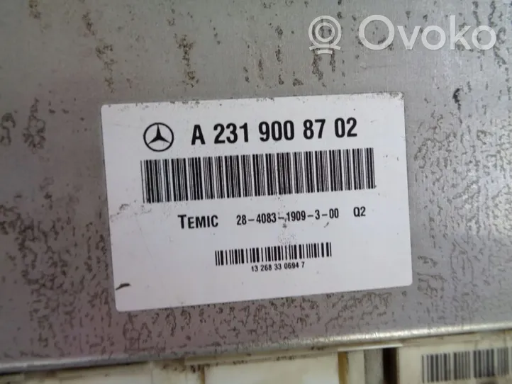 Mercedes-Benz SL R231 Autres unités de commande / modules A2319008702