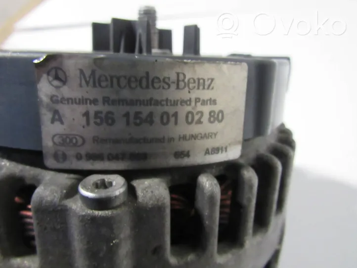 Mercedes-Benz E AMG W212 Generatore/alternatore A1561540102