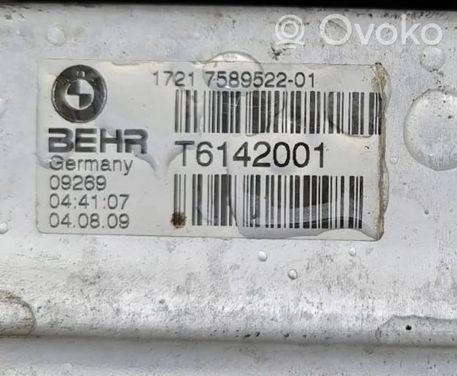BMW X5 E70 Chłodnica oleju skrzyni 7589522