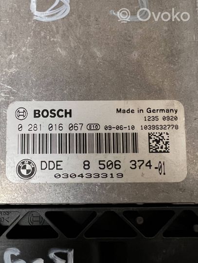 BMW 3 E90 E91 Calculateur moteur ECU 8506374