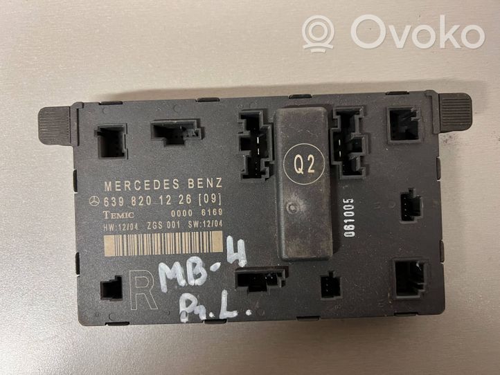 Mercedes-Benz Sprinter W901 W902 W903 W904 Door control unit/module 6398201226