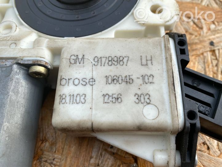 Opel Signum Varikliukas priekinio langų pakėlėjo 9178987