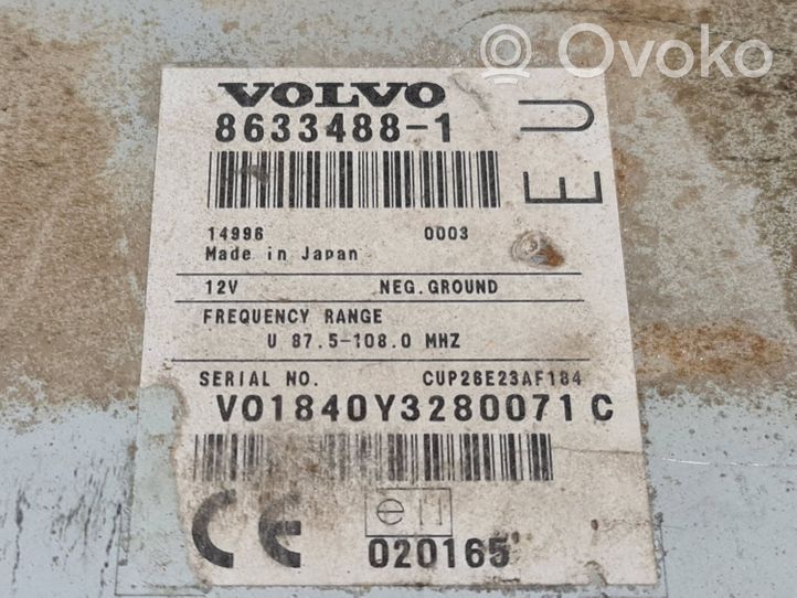 Volvo S80 Moduł / Sterownik GPS 86334881