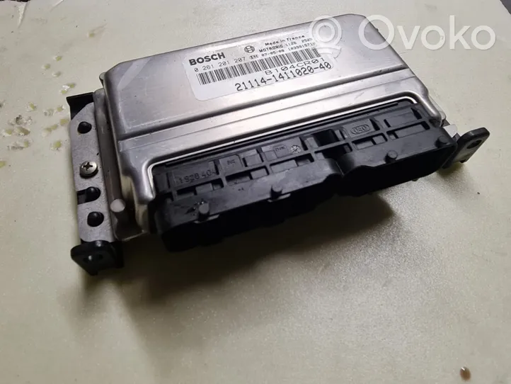 Lada Kalina I Calculateur moteur ECU 0261201207