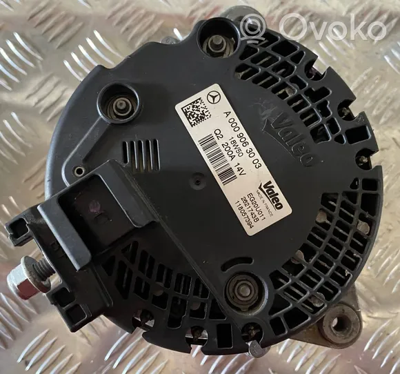 Mercedes-Benz E W213 Generatore/alternatore A0009063003