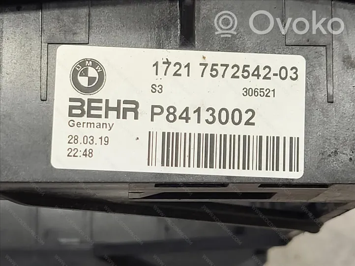 BMW 6 F12 F13 Uchwyt / Mocowanie chłodnicy 17217572542