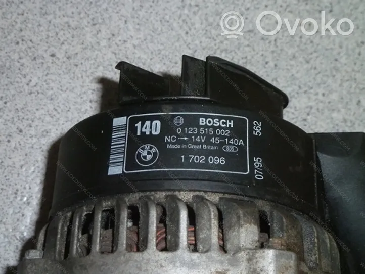 BMW 7 E38 Generatore/alternatore 12311741138